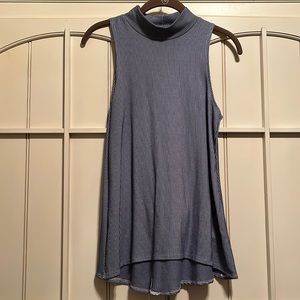 Womens High Neck Tank